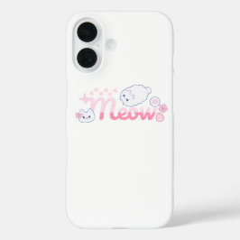 Meowpink iPhone 16 Hoesje