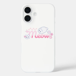 Meowpink iPhone 16 Hoesje