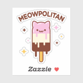 MEOWPOLITAN Cat Sticker