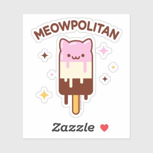 MEOWPOLITAN Cat Sticker (Vel)