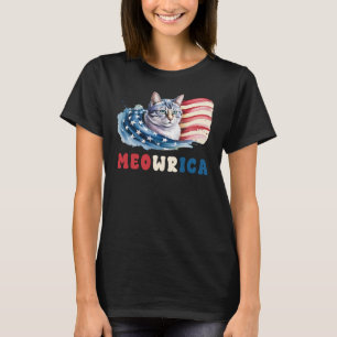 Meowrica, 4 juli kat t-shirt