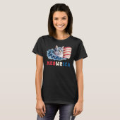 Meowrica, 4 juli kat t-shirt (Voorkant volledig)