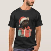 Meowry kerst t-shirt (Voorkant)