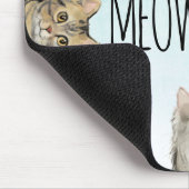 Meowsepad | Funny Cat Lover Muismat (Hoek)