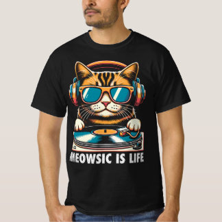 Meowsic Is Leven T-shirt