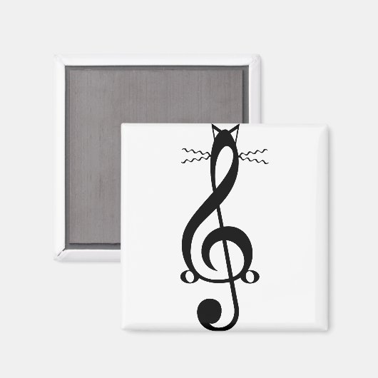 Meowsical Magneet (Voorkant / Achterkant)