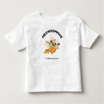 Meowsommar Peuter Fijne Jersey T-shirt