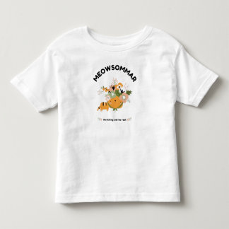 Meowsommar Peuter Fijne Jersey T-shirt