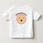 Meowsommar Peuter Fijne Jersey T-shirt (Achterkant)