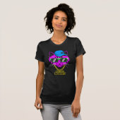 Meowt Bling controleren T-shirt (Voorkant volledig)