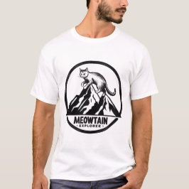 Meowtain Explorer T-shirt