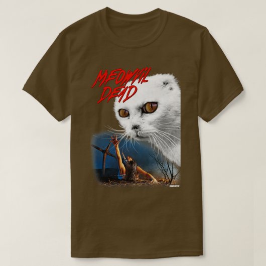 Meowvil Dead T-shirt (Design voorkant)