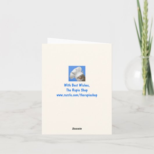 MEOWY BIRTHDAY Kittens Small Birthday Kaart (Achterkant)