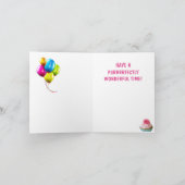 MEOWY BIRTHDAY Kittens Small Birthday Kaart (Binnen)