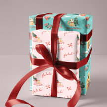 Meowy Cat KerstSleigh Winter Village Scene