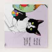 Meowy Cat Legpuzzel (Horizontaal)