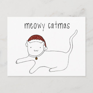 Meowy Catmas briefkaart