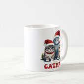 Meowy CaTMas Drie SMiling Katten Koffiemok (Voorkant rechts)
