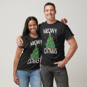 Meowy Catmas Funny kerstkat Tree Kinder Girls B T-shirt (Unisex)