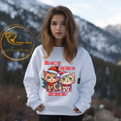 Meowy Catmas, Grappige Kat Kerstmis Trui