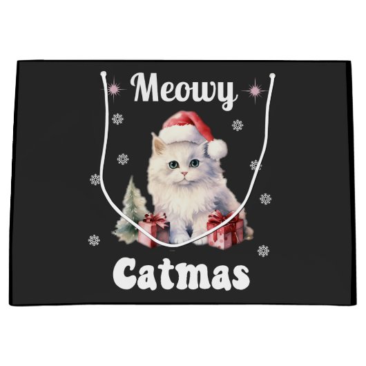 Meowy Catmas Groot Cadeauzakje (Voorkant)