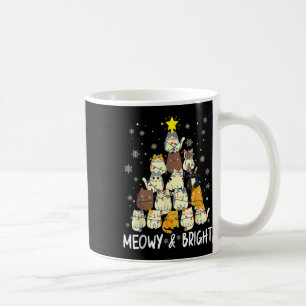 Meowy Catmas kerstboomkat kerstbomen Meisjes Boys Koffiemok