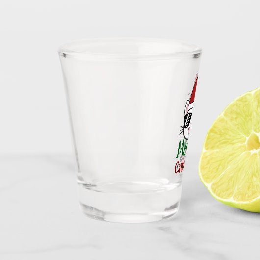 Meowy Catmas kerstkerstkerstkerstkerstkerstkerstke Shot Glas (Links)