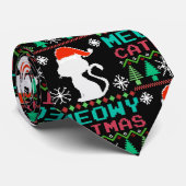 Meowy Catmas kerstkerstkerstkerstkerstkerstkerstke Stropdas (Opgerold)