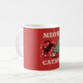 Meowy Catmas Koffiemok (Voorkant links)
