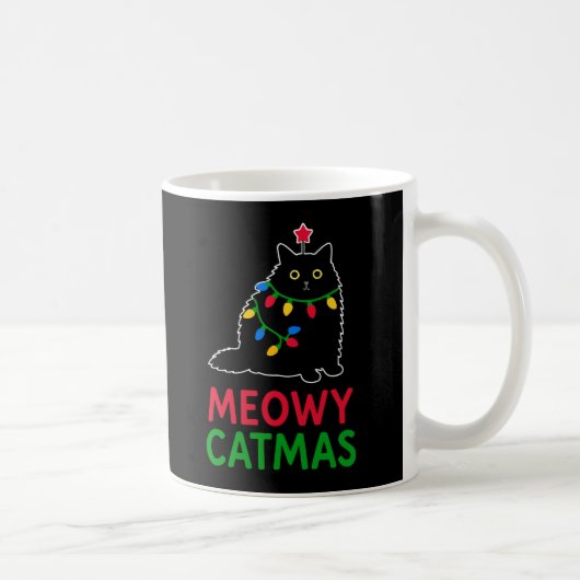 Meowy Catmas Koffiemok (Rechts)