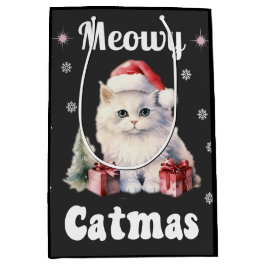 Meowy Catmas Medium Cadeauzakje