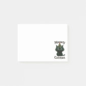 Meowy Catmas Moody cat Post-it® Notes (Voorkant)