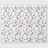 Meowy Catmas-oppakpapier Cadeaupapier (Vlak)