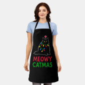 Meowy Catmas Schort (Gedragen)