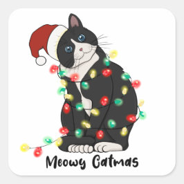 Meowy Catmas Sticker