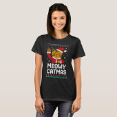 Meowy Catmas T-shirt (Voorkant volledig)