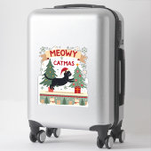Meowy Catmas, Ugly Christmas Sweater, Cat Christma Sticker (Koffer)