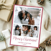 Meowy Christmas 4 Foto Feestdagenkaart