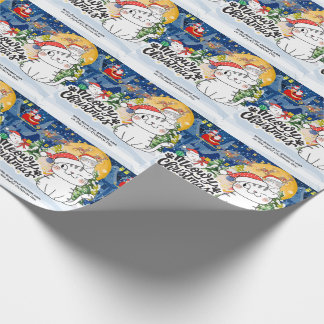 Meowy Christmas Cadeaupapier