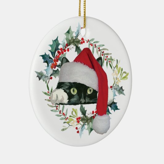 Meowy Christmas cat Christmas tree ornament (Rechts)