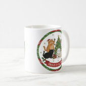 Meowy Christmas Cat Lovers Mug - Christmas Gift Koffiemok (Voorkant rechts)