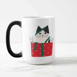 Meowy Christmas Cat Mug – Festive & Funny Mug Magische Mok