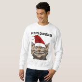 MEOWY CHRISTMAS Cat sweatshirts Trui (Voorkant volledig)