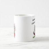Meowy Christmas-Cute Cat Holiday Mug  Koffiemok (Center)