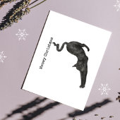 Meowy Christmas Folie Feestdagen Briefkaart
