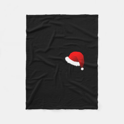 Meowy Christmas Funny Cat Humorous  Fleece Deken (Voorkant)