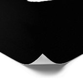 Meowy Christmas Funny Cat Humorous  Poster (Hoek)