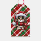Meowy Christmas Gift Label Cadeaulabel (Achterkant)
