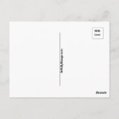 Meowy Christmas Holiday Briefkaart (Achterkant)