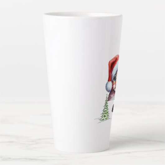 Meowy Christmas! Latte Mok (Voorkant)